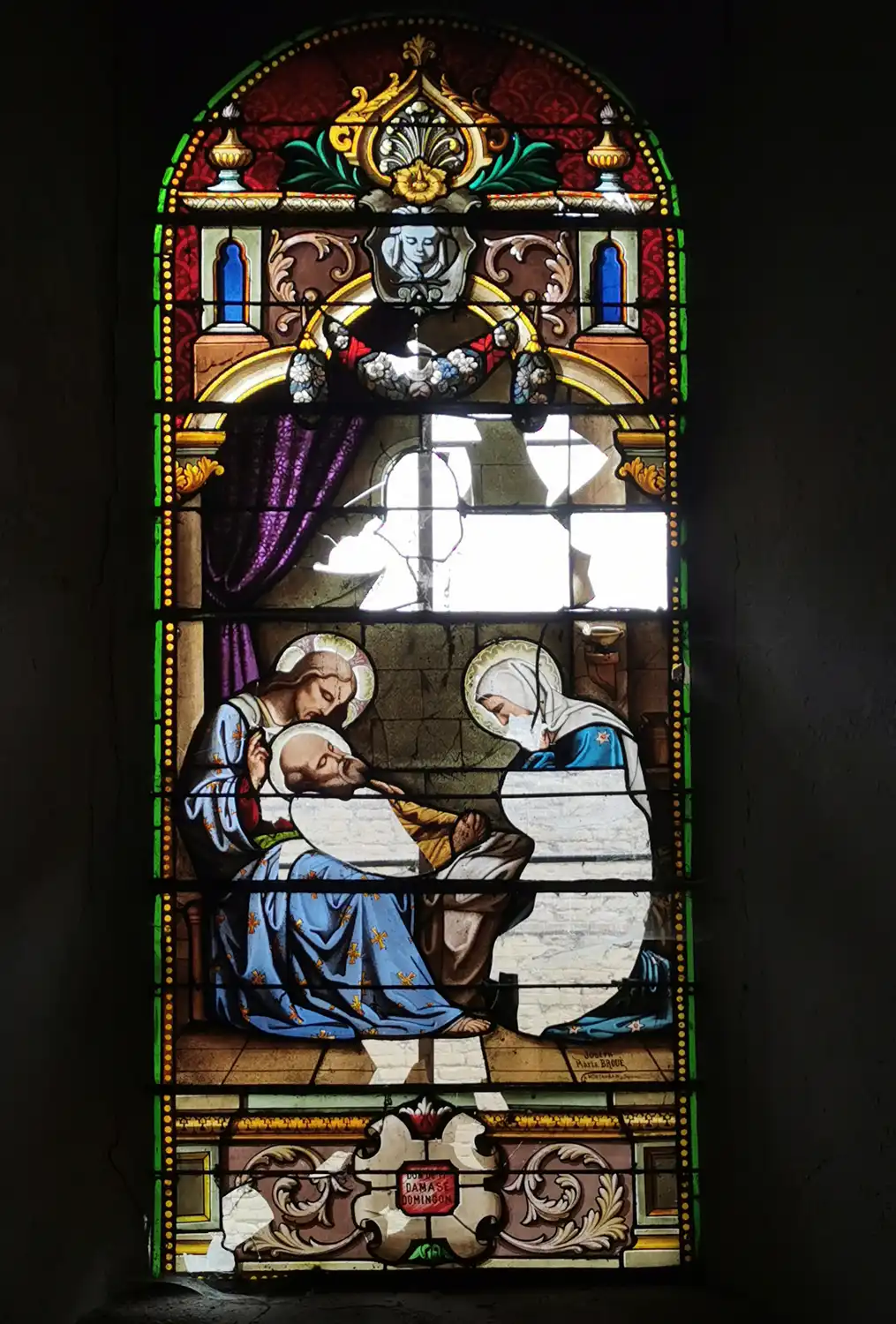 Restauration-vitrail-église-sainte-marie-madeleine-à-escatalens-82