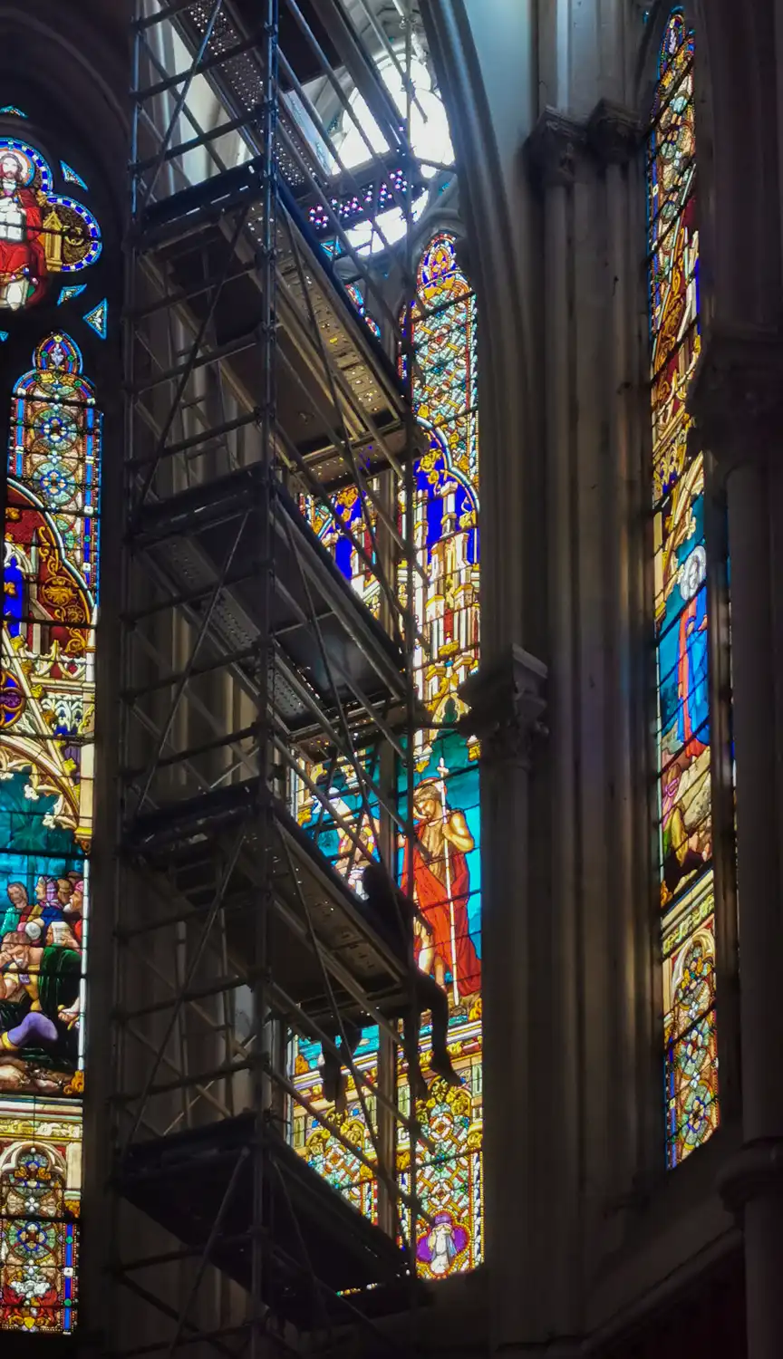 Restauration des vitraux de l&rsquo;Église Saint Jean Villenouvelle – Montauban – Tarn et Garonne